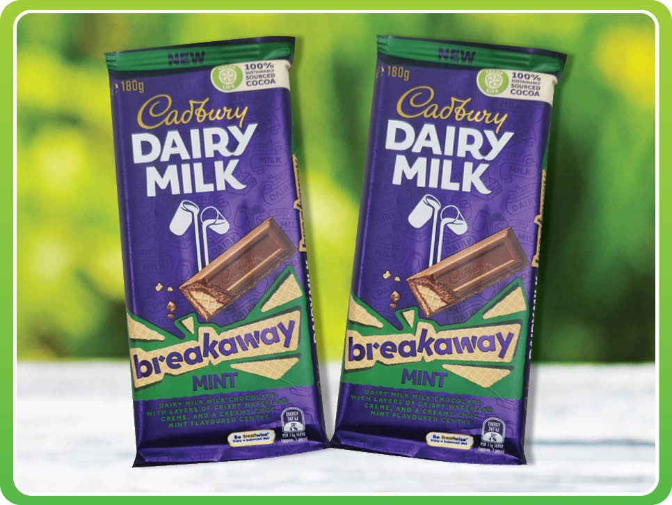 Breakaway cadbury store