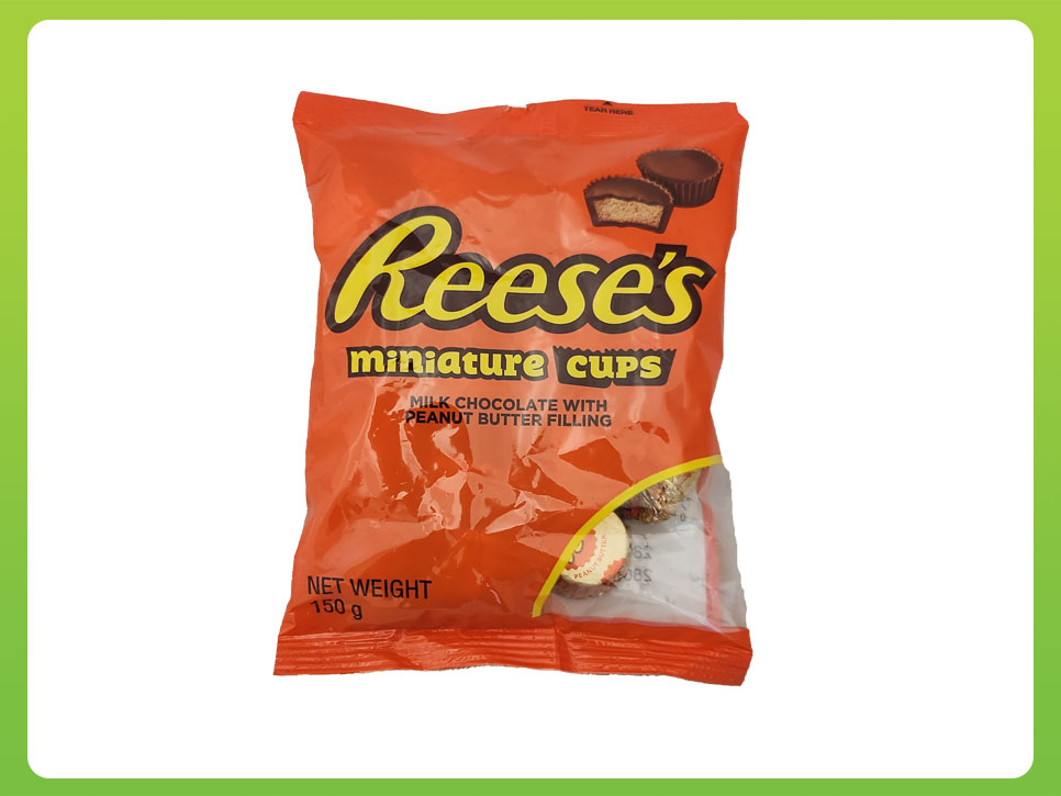 reeses milk choc mini 150g – Shiploads