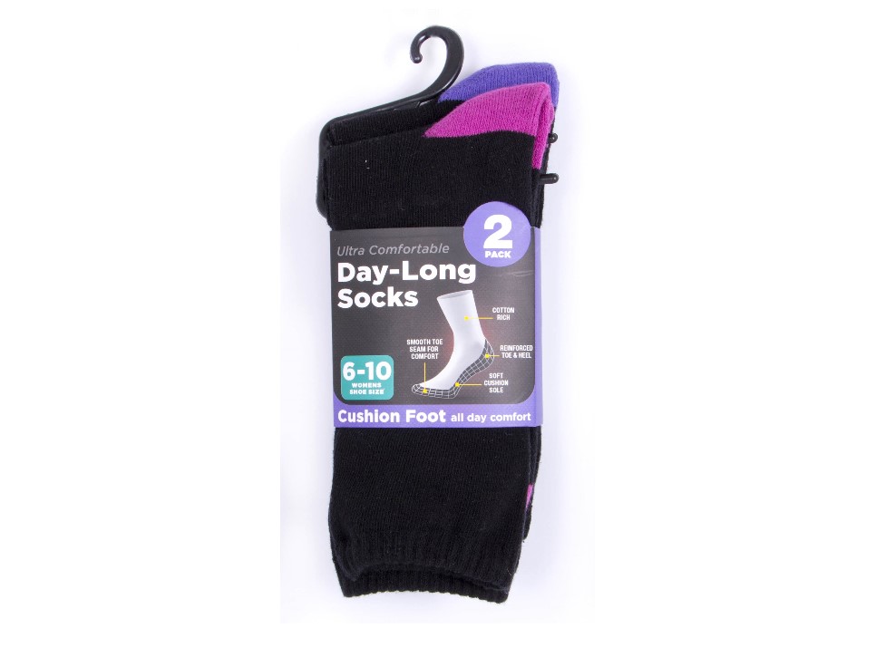 womens day long socks x 2 pairs - Shiploads