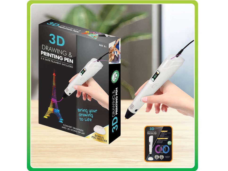 3D PEN INTELLIGENT DRAWING PROFESSIONAL 3D PRINTING PEN DRAWING 3D