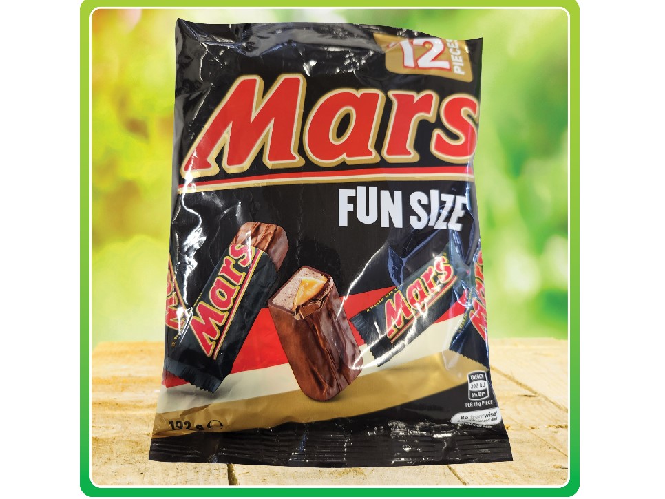 Mars Chocolate Party Share Bag 12 Pieces 192g is halal
