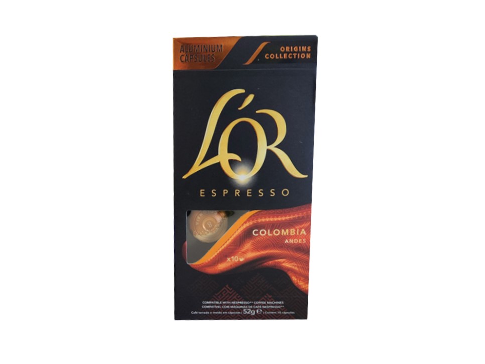 l’or espresso pods columbia pk10 Shiploads