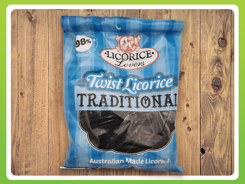 licorice lovers traditional twist 280g Shiploads