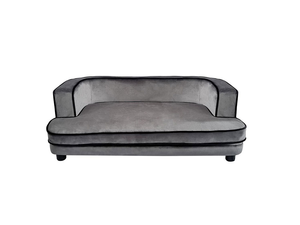 grey pet sofa bed