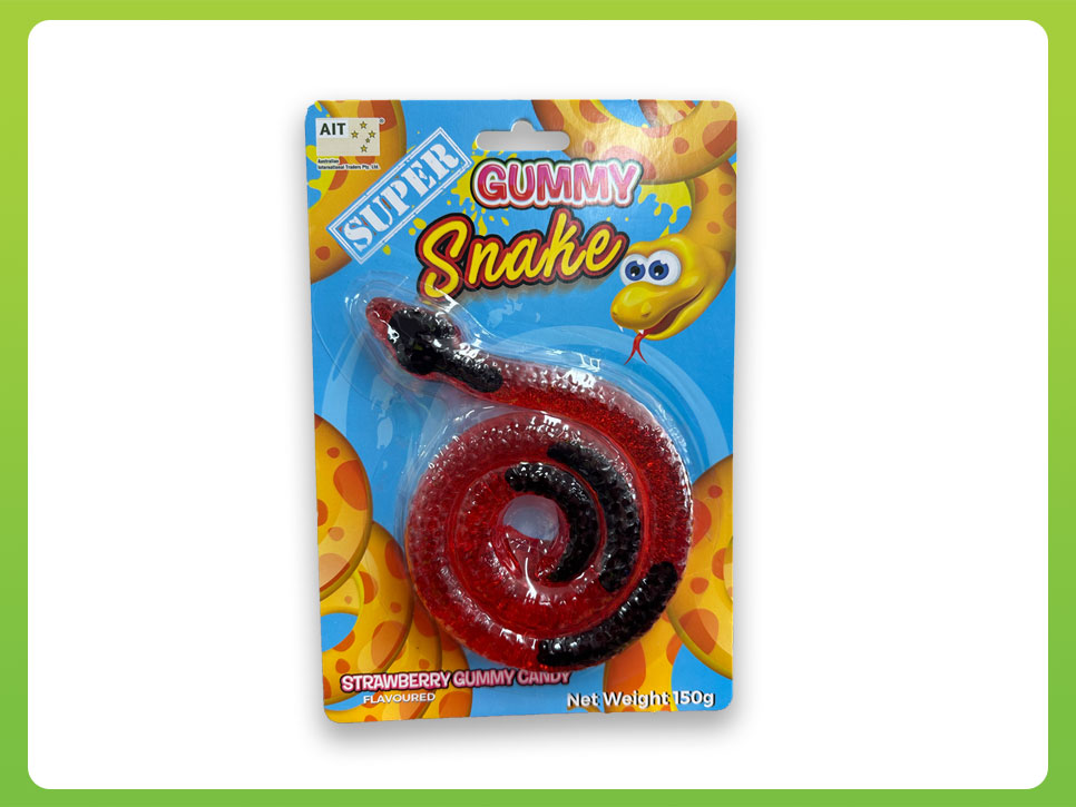 super snake gummy 150g – Shiploads