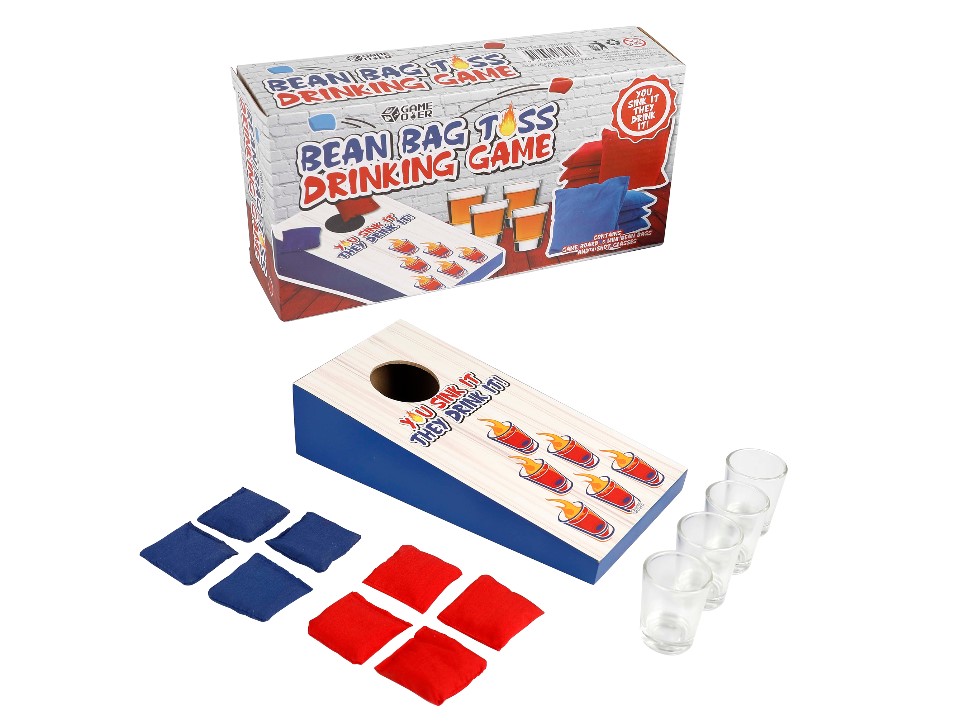 bean bag toss drinking game Shiploads